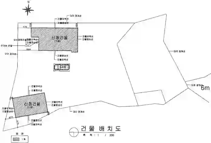 고읍동 3000000 단독주택 배치도 이미지